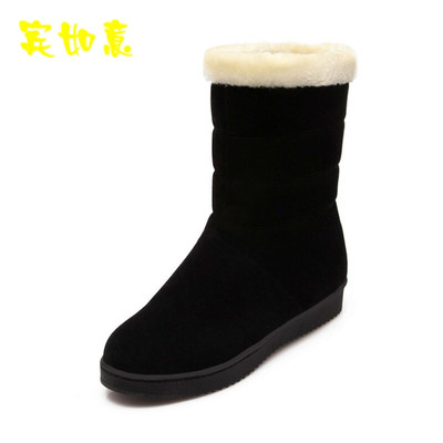 季新款平底雪地靴女季女鞋學(xué)生休閑中筒女靴子加棉139 賓如意中筒靴型號(hào)【價(jià)格 圖片 品牌 報(bào)價(jià)】-蘇寧易購(gòu)樸云服飾鞋帽專營(yíng)店